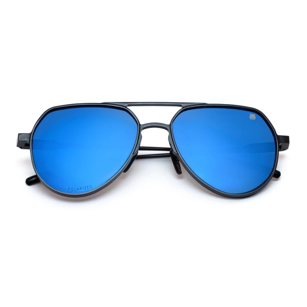 Vanidouso Sunglasses (Black / Midnight Blue)